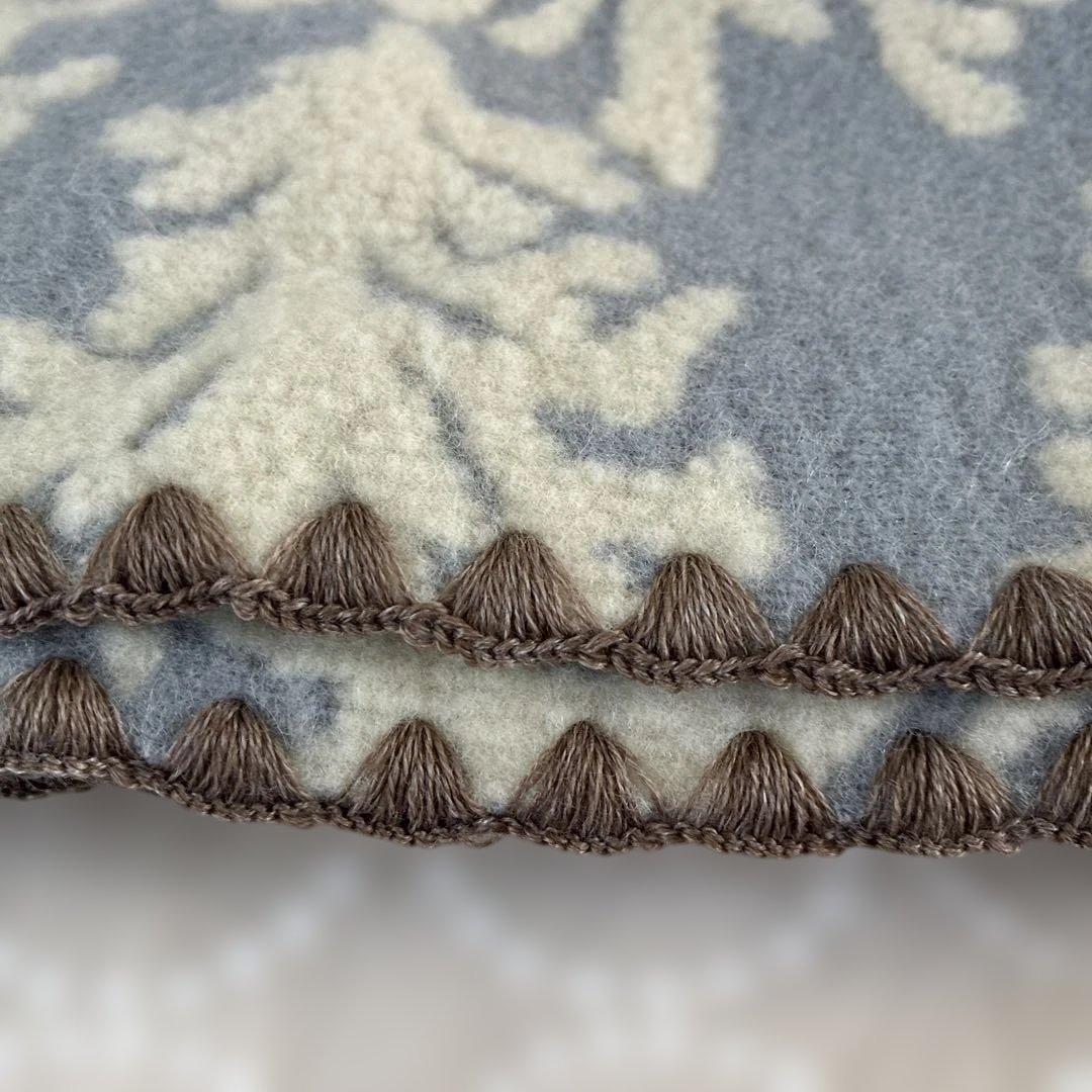 ミナペルホネン ウールブランケット　metsä グレー