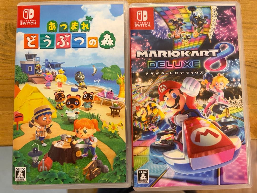 Switch マリオカート8 どうぶつの森　ソフトセット