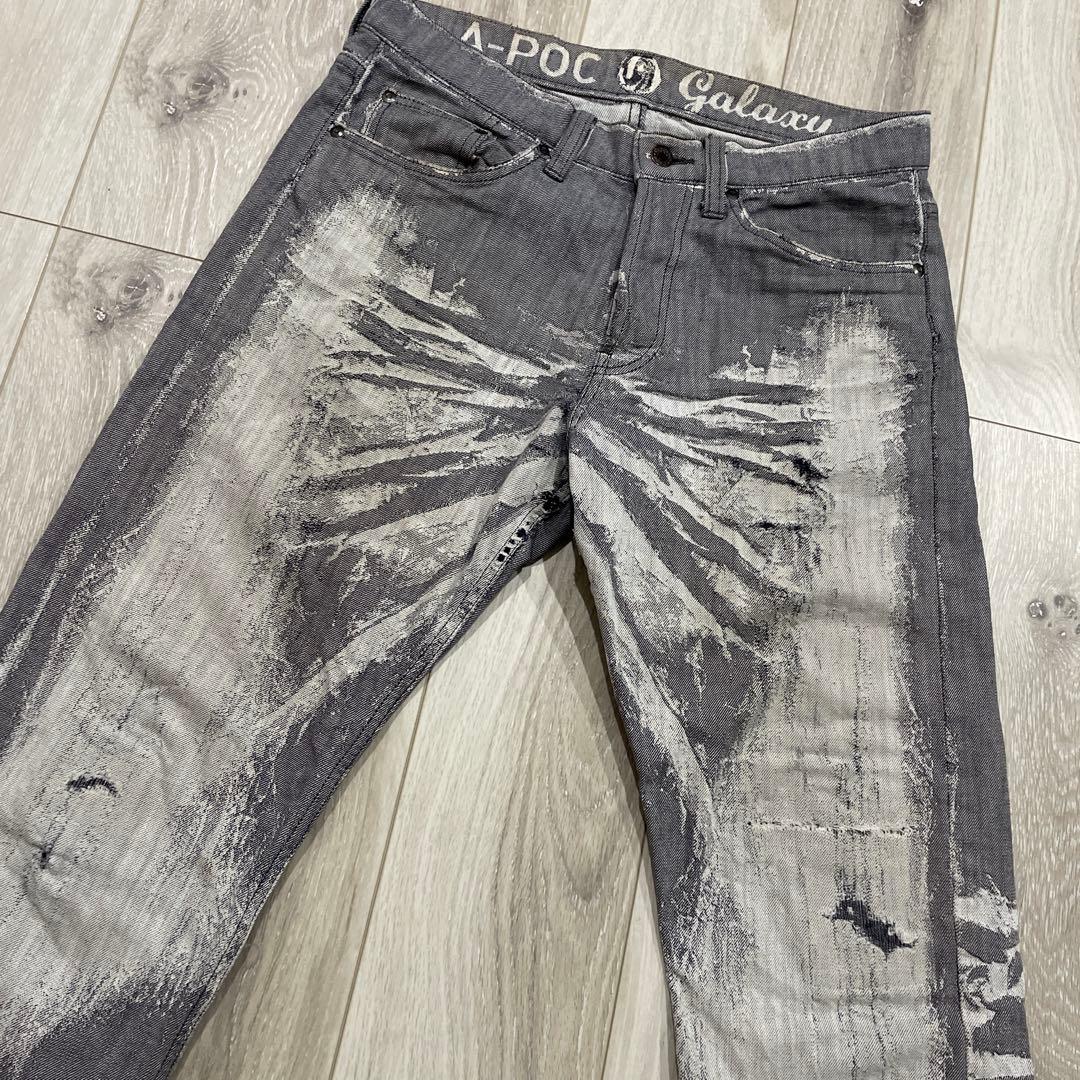 A-POC ISSEY MIYAKE GALAXY デニムパンツ イッセイミヤケ
