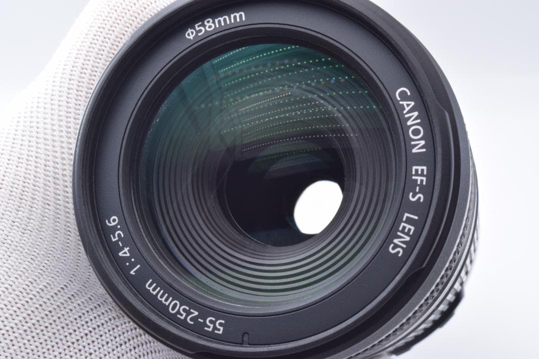 #31c Canon EF-S 55-250mm F4-5.6 IS レンズ