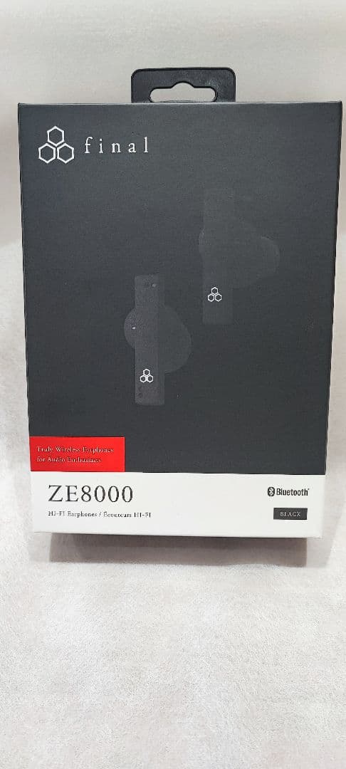 final ZE8000 ワイヤレスイヤホン黒