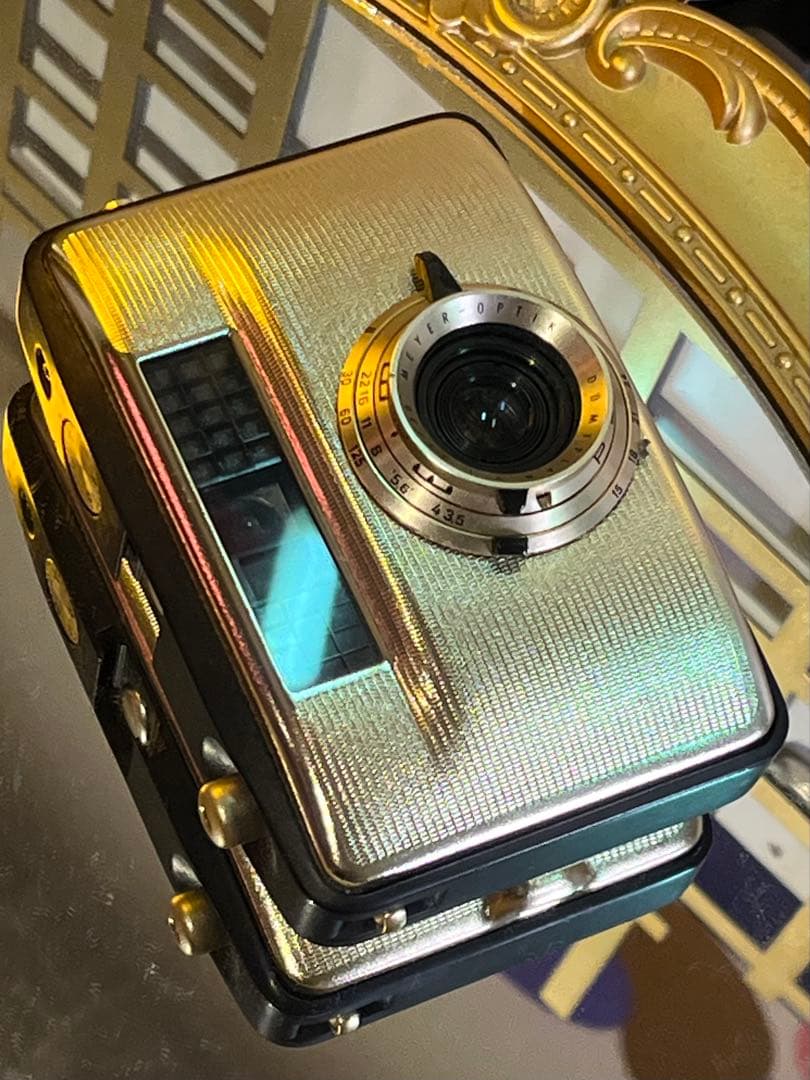 希少 PENTI II ブラック 動作確認済 ハーフカメラ 革ケース付き