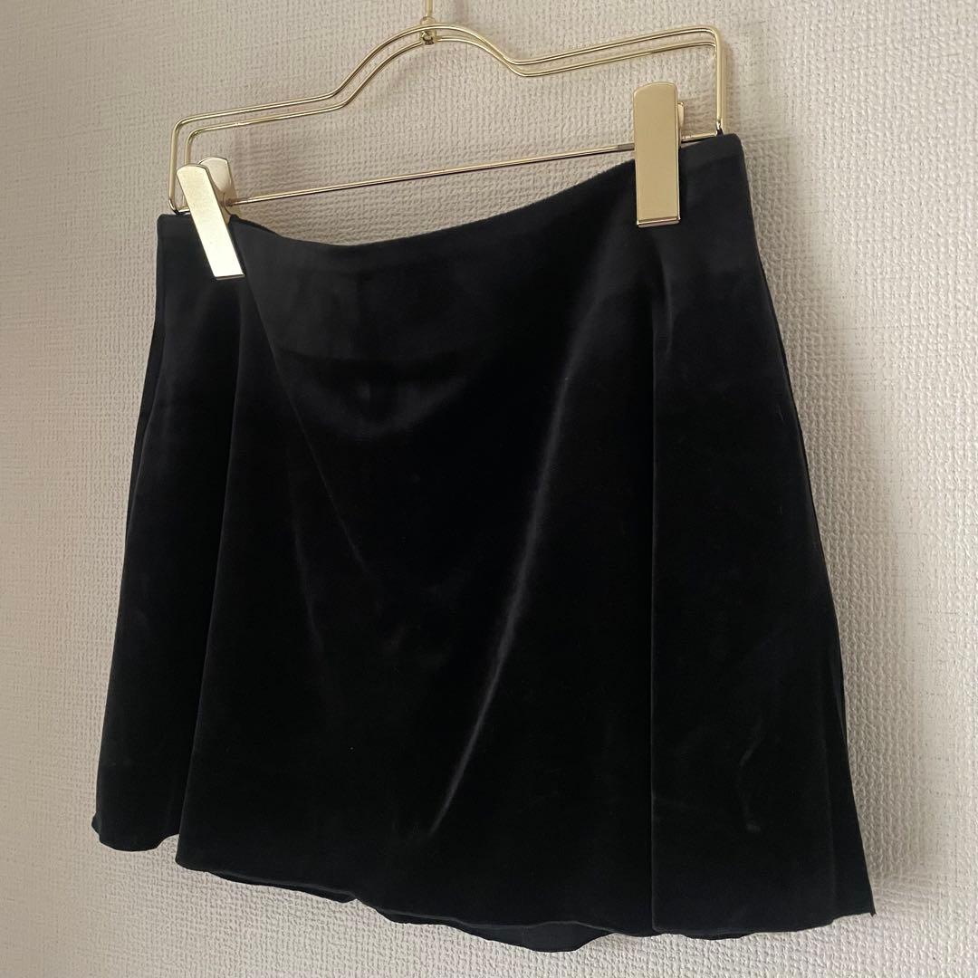 美品 TODAYFUL Velour Square Skirt / 38