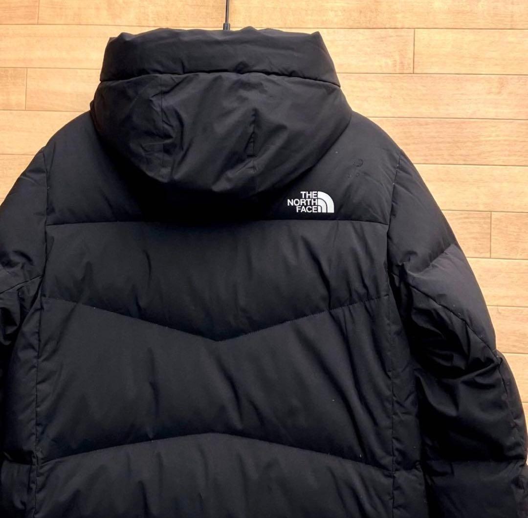 THE NORTH FACE ブラック ダウンジャケット ロング丈