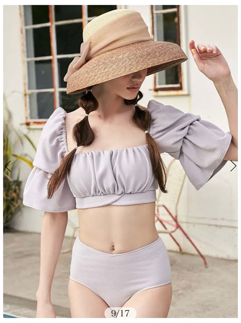 エイミーオフショルダートップスバックリボンオフショルダーSET UP リエンダ