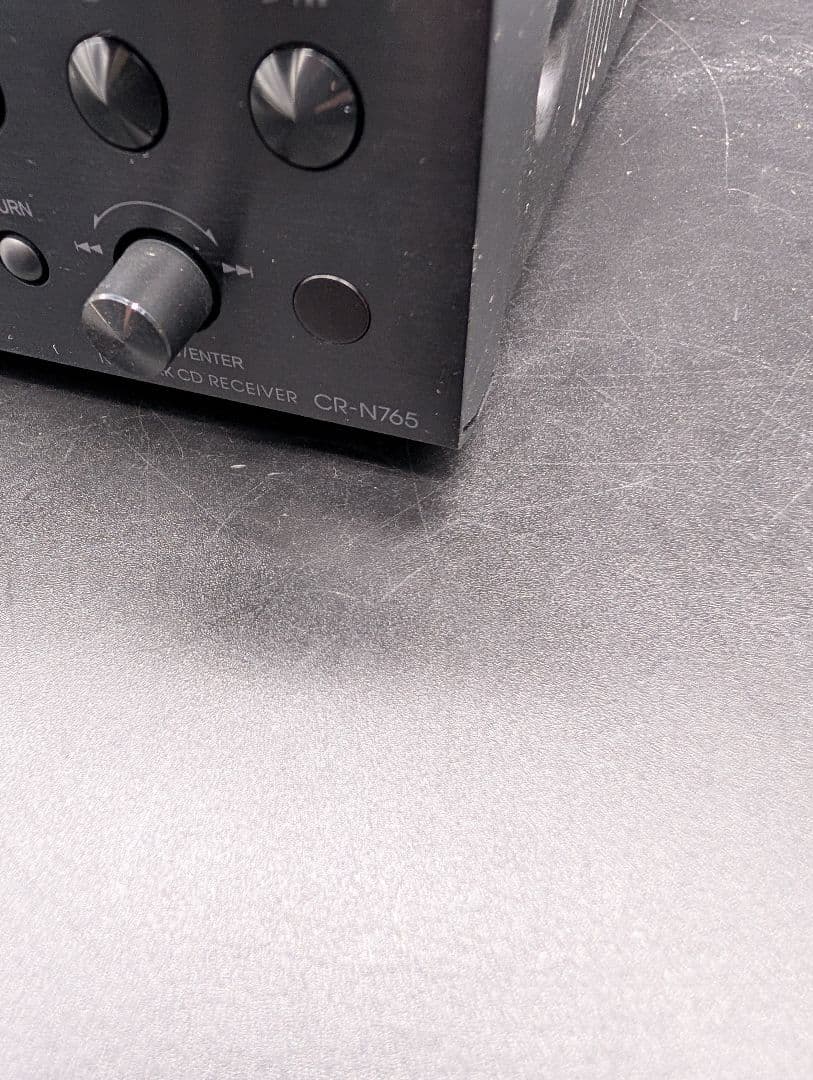 美品　ONKYO ネットワークCDレシーバー ブラック CR-N765(B)
