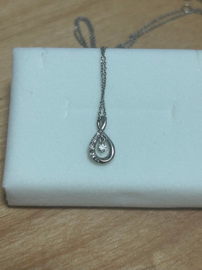 ヴァンドーム青山 ダイヤ ネックレス Pt950 850