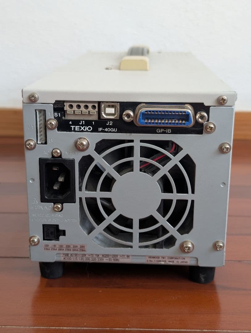 TEXIO PW18-3ADP 2出力直流安定化電源