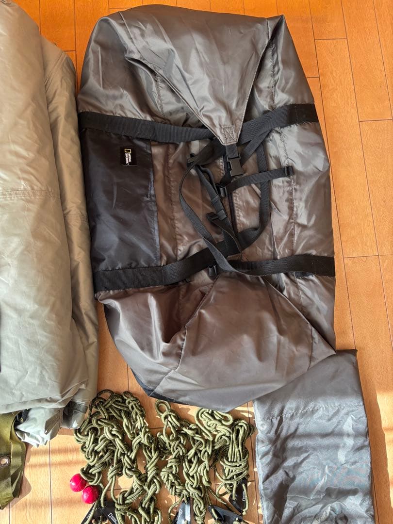 ナショナルジオグラフィックHIDEOUT/鎌倉天幕/パビリオン/ヘキサライト6p