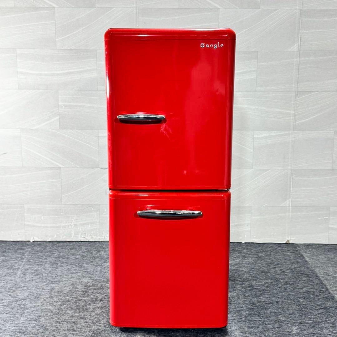 e angleレトロ調 冷蔵庫 ANG-RE151-A1 149L d5261