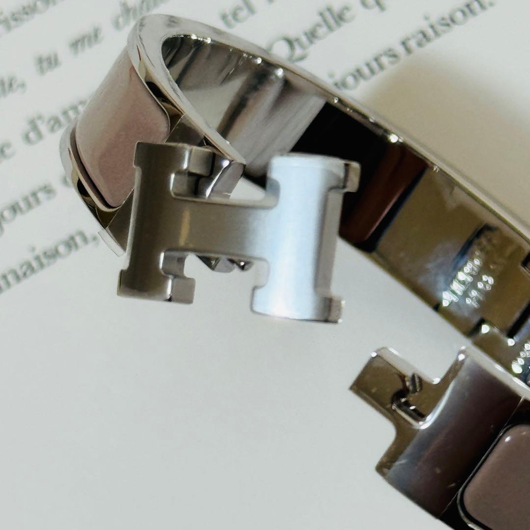 HERMES 新品未使用 クリックH PM マロンシルバー