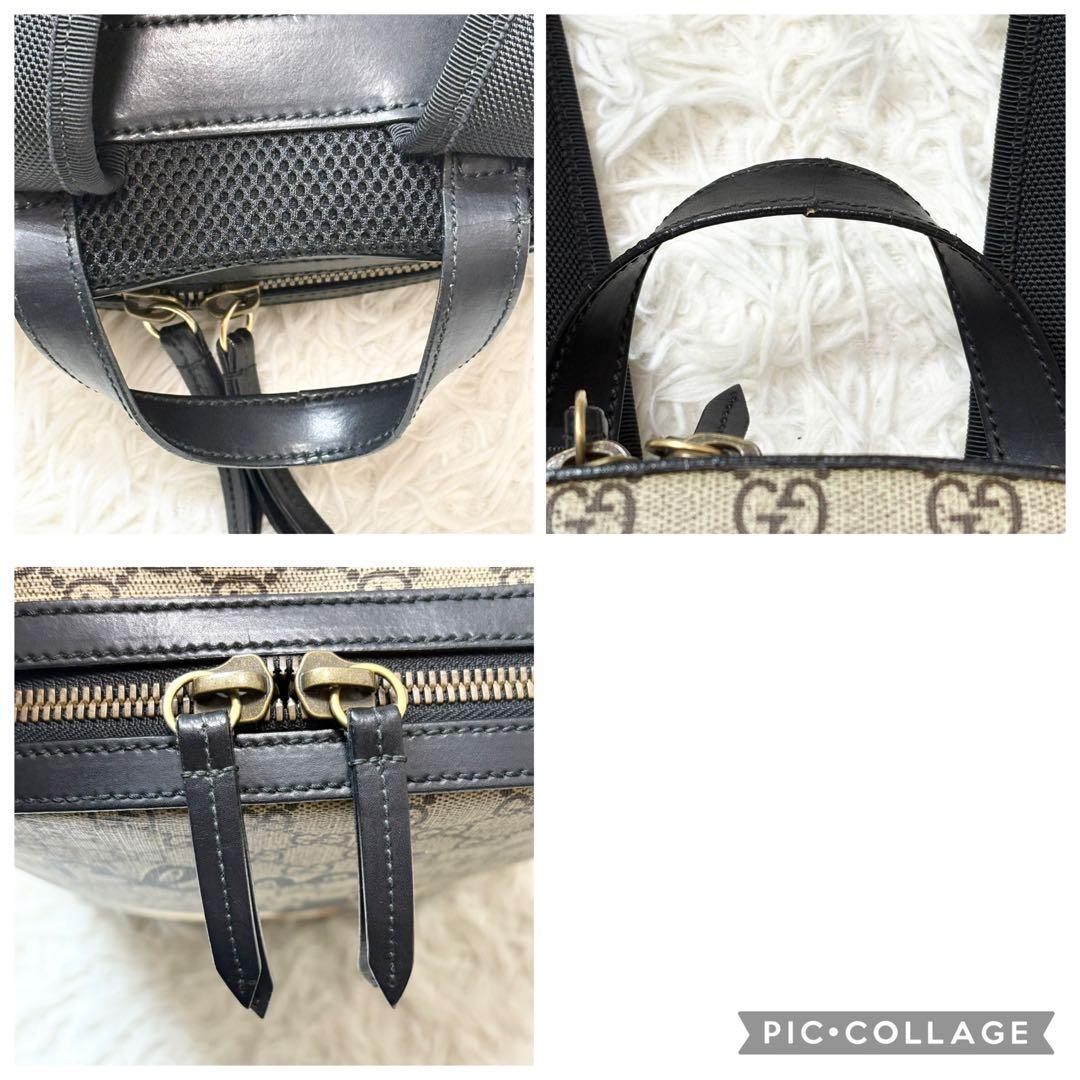 ノラさま専用 グッチ GGシュプリーム バックパック ユニセックス ビー蜂