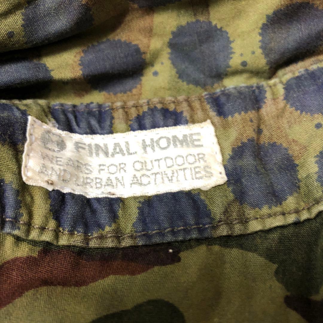 FINAL  00s archives 古着 水玉×迷彩 カーゴショーツ