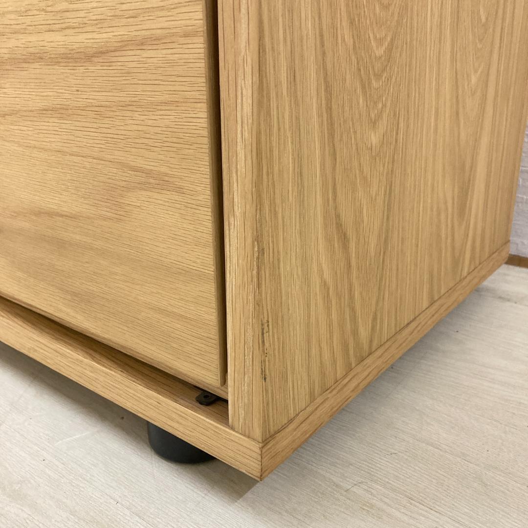 無印良品　スタッキングキャビネット オーク材 テレビ台　ローボード　テレビボード