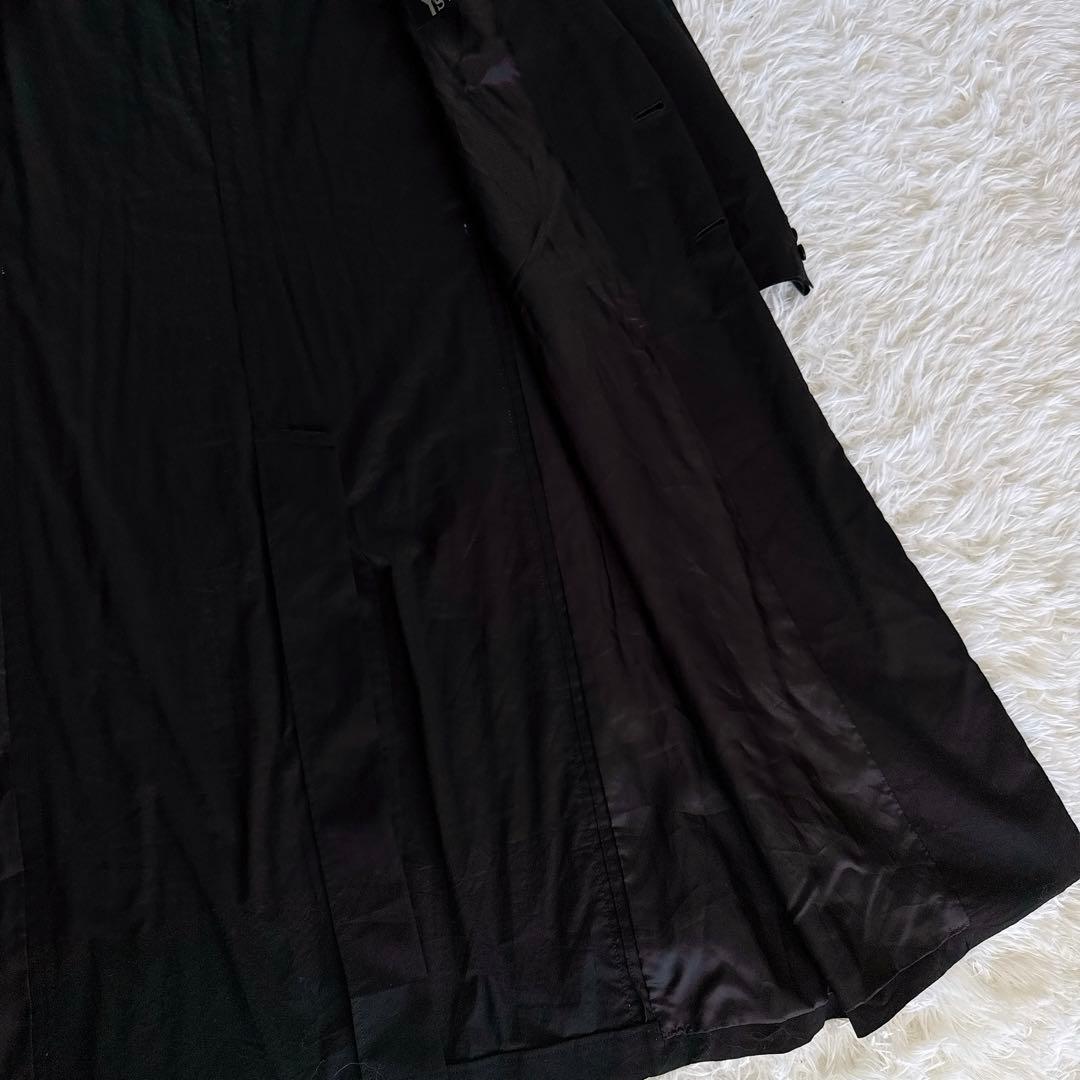 【Y's for men】ロングジャケット チェスターコート ブラック サイズ1