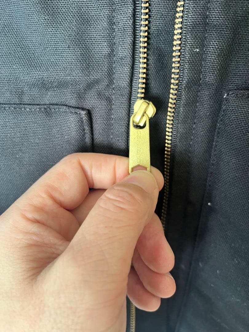 【美品】Carhartt V01 ダックベスト 黒 S メキシコ製