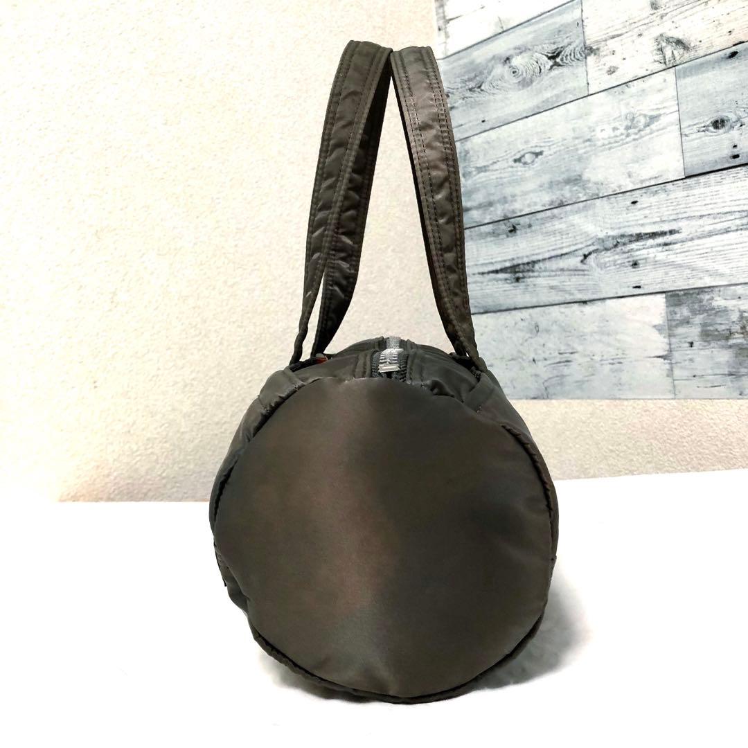 人気✨美品 ポーター タンカー ダッフル ドラム ミニボストンバッグS グレー