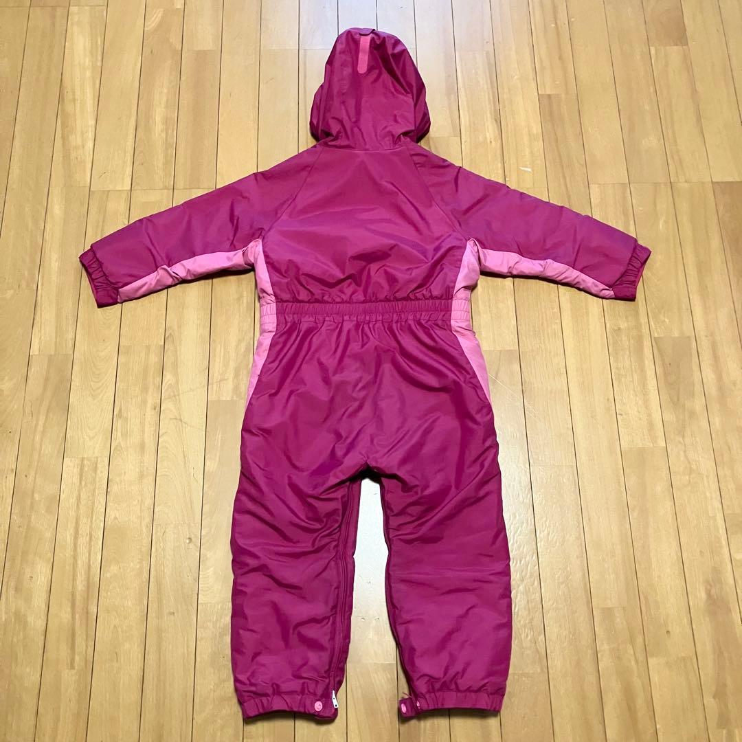モンベル スノーウェア 2点セット（子供用）ジャンプスーツ・ミトン