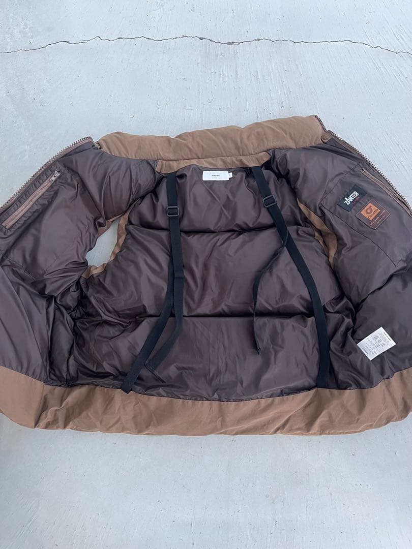 Graphpaper ZANTER ノースリーブダウンベスト