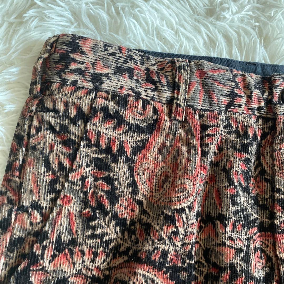 ケイちゃんエンジニアードガーメンツ ペイズリーコーデュロイ　セットアップ