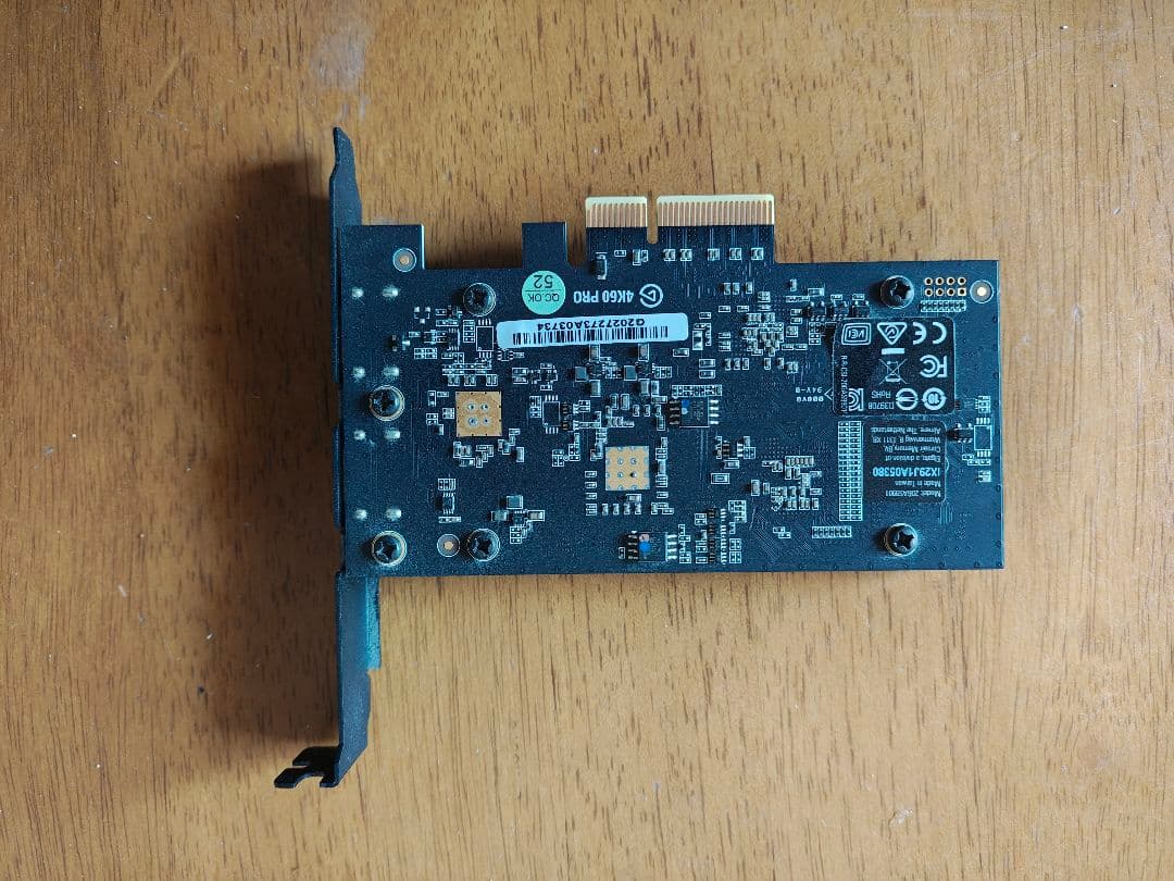 Elgato 4K60 PRO ビデオキャプチャーボード