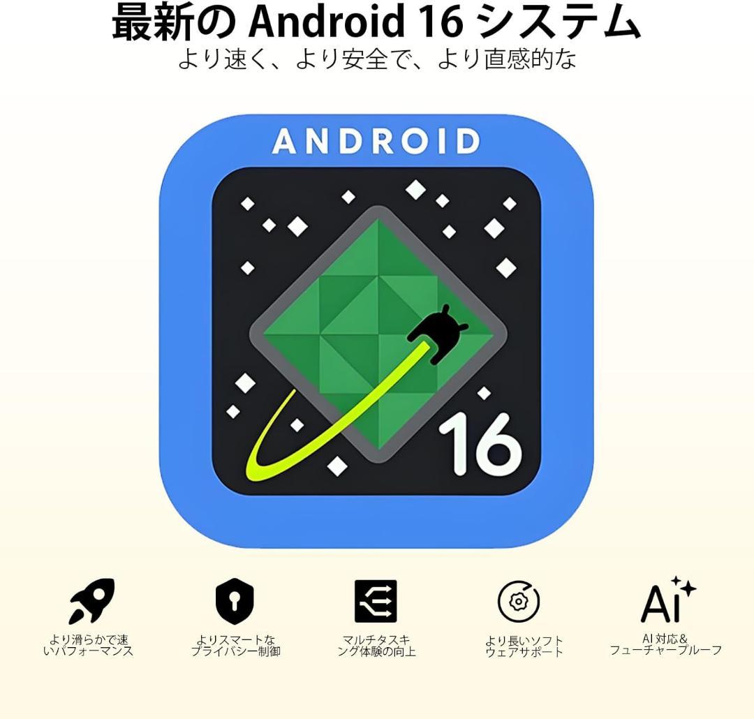 Android16 SIMフリー スマホ アンドロイド 32GB+128GB