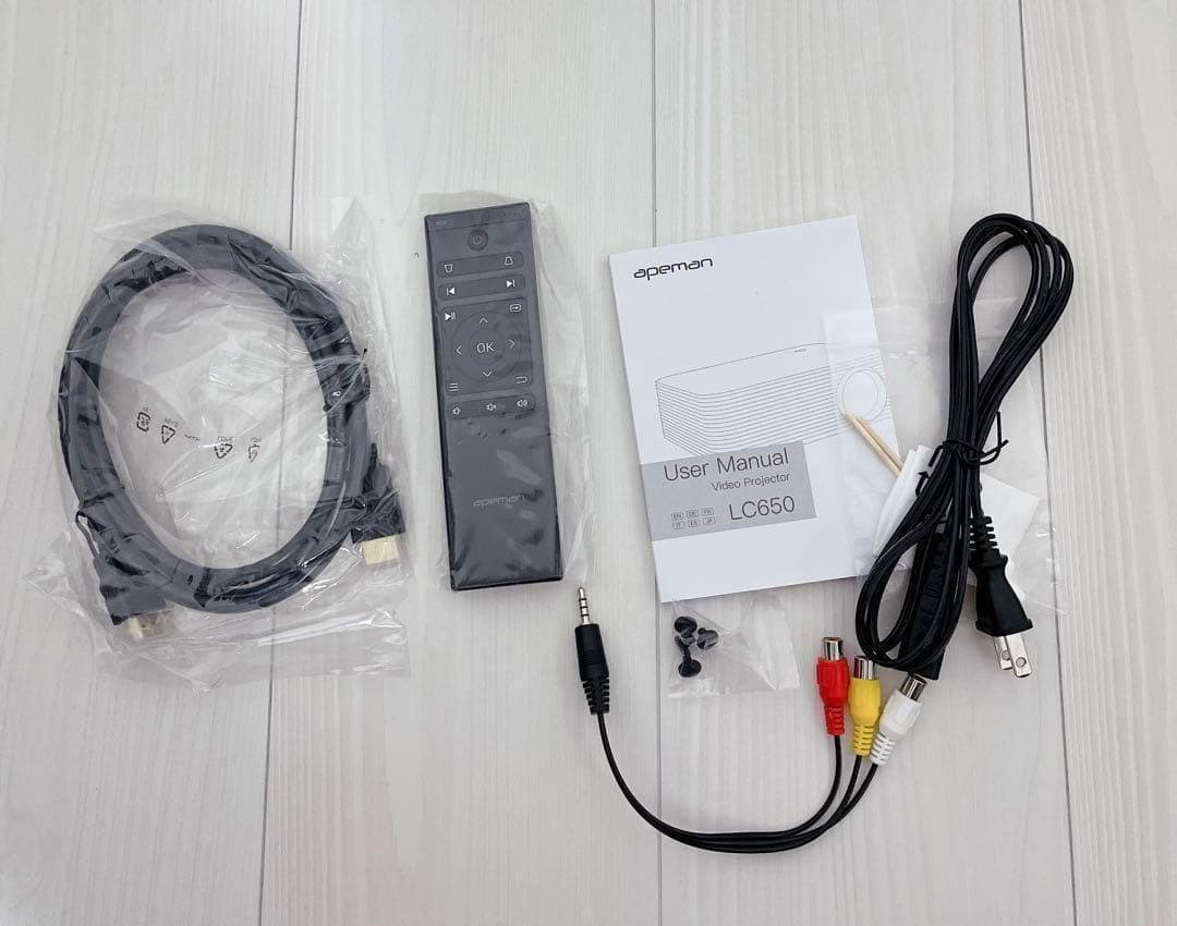 プロジェクター 7500ルーメンAPEMAN LC6501920×1080P