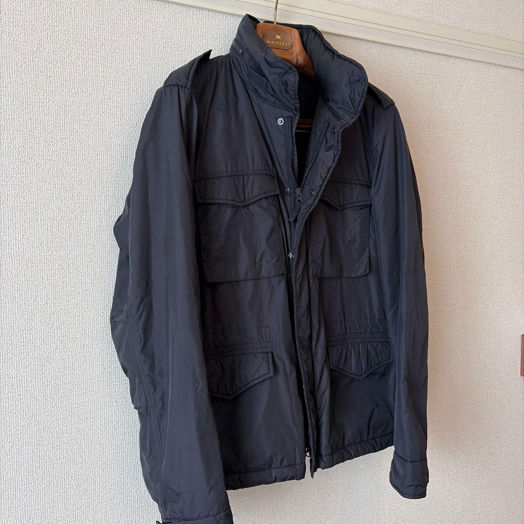 美品 ASPESI M-65 MINIFIELD WOOL VENTO 紺 L