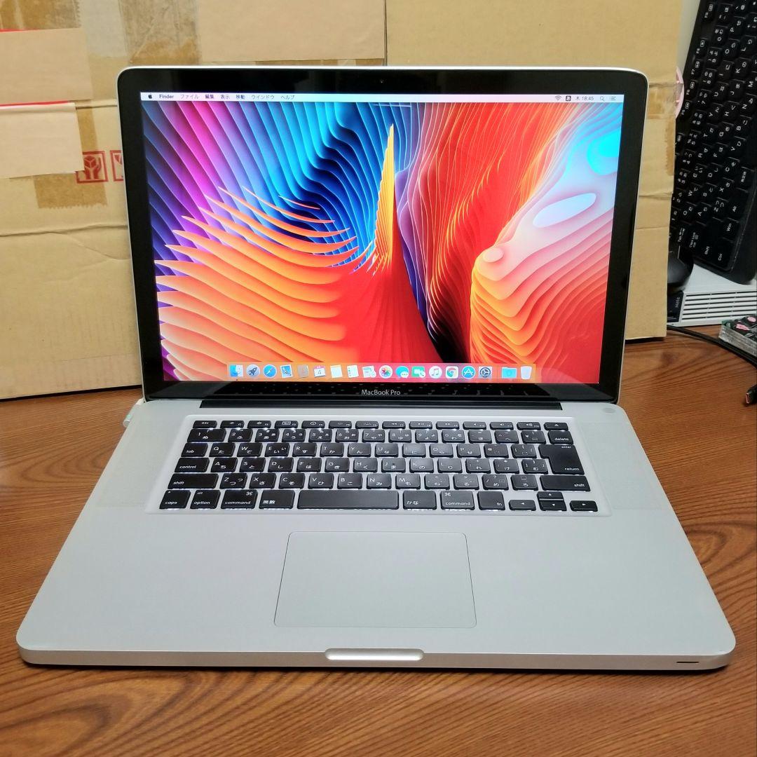 MacBook Pro 15インチ メモリ4GB HDD320GB