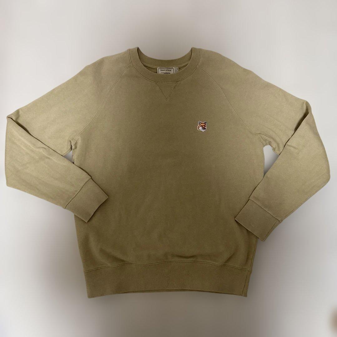 メゾンキツネ　maisonkitsune スウェット　ベージュ　M