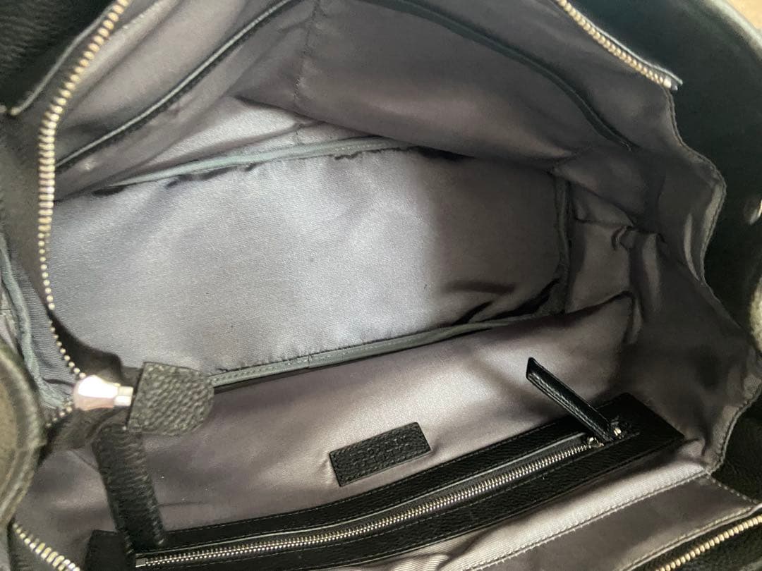 人気モデル バーニーズニューヨーク トートバッグ 肩掛け シボ革 レザー