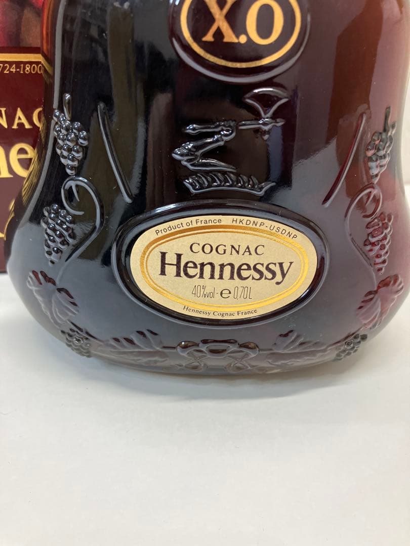ヘネシー 金キャップ クリアボトル ブランデー 700ml 【A217】