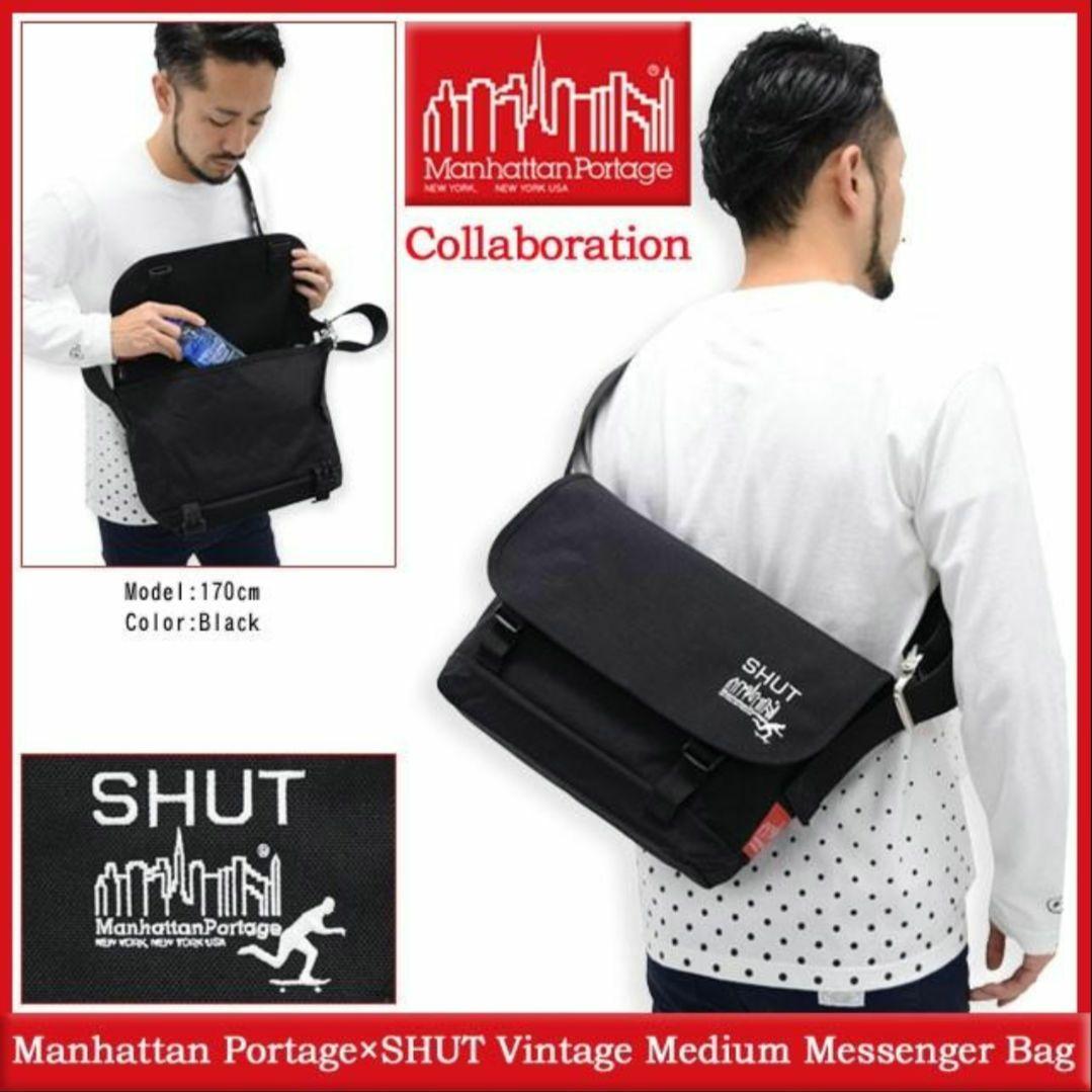 希少 限定販売 美品 マンハッタンポーテージ SHUT メッセンジャーバッグ
