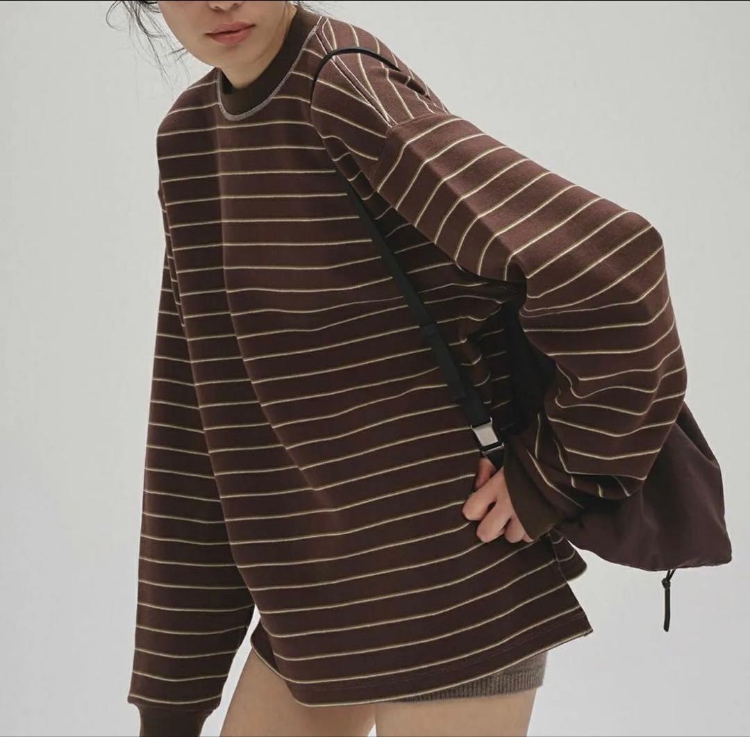 トップス TODAYFUL border long t-shirts