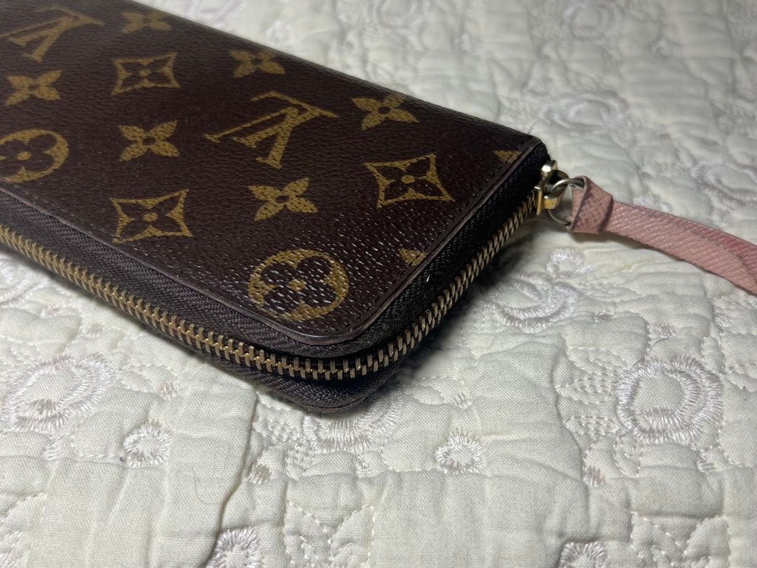 人気　ルイヴィトンクレマンスモノグラム 長財布 ローズバレリーヌ　ピンク