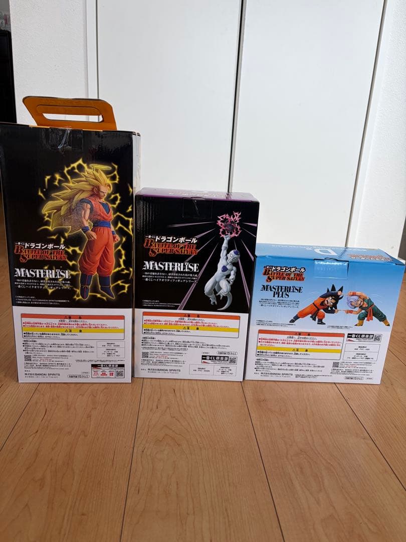 一番くじ ドラゴンボール フィギュア 3体セットA.C.D.賞　おまけ付