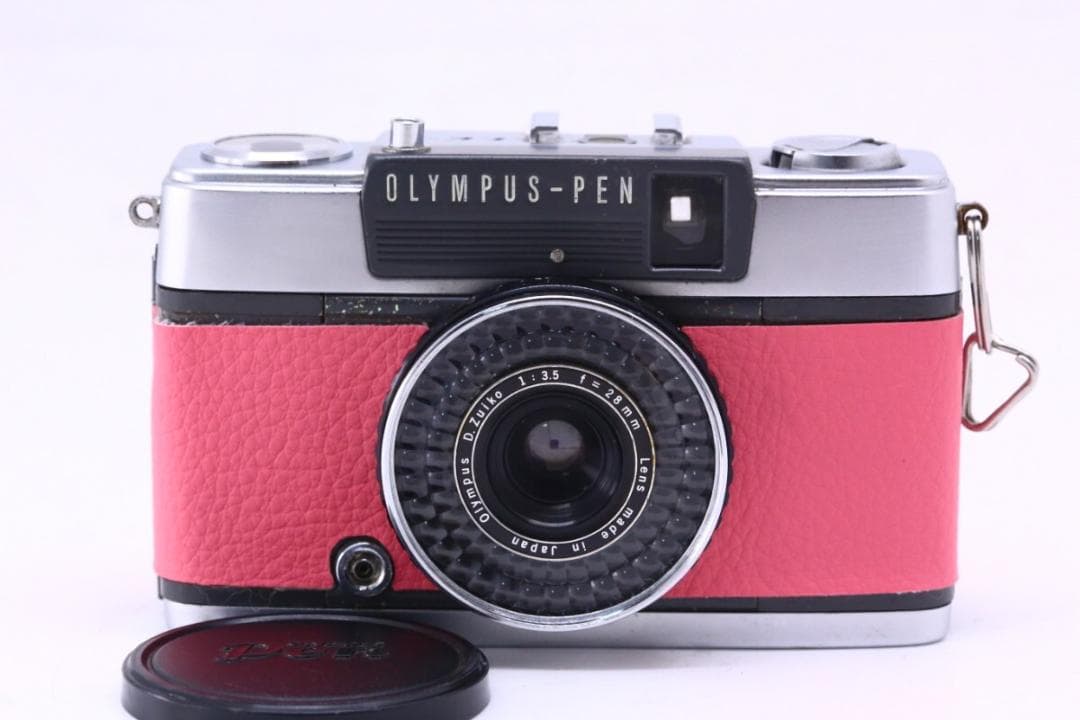 【整備済み・美品】オリンパス OLYMPUS PEN EE-2 ベピーピンク
