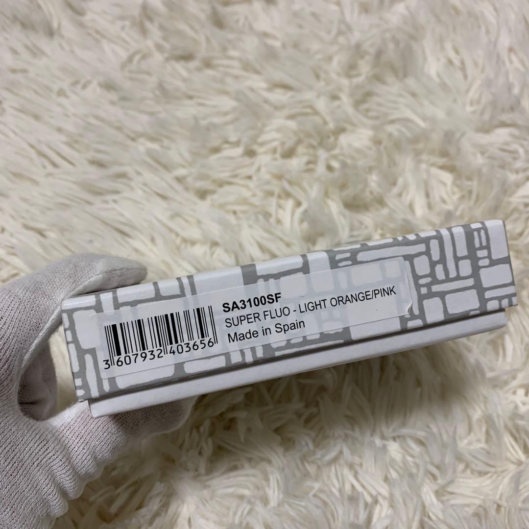 コムデギャルソン SUPER FLUO 財布　オレンジ/ピンク　SA3100SF