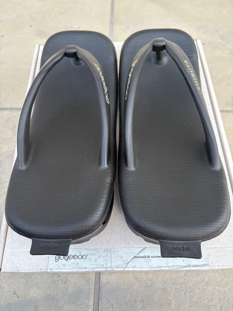 ゴエモン goyemon SETTA×SNEAKER unda EVA黒 S