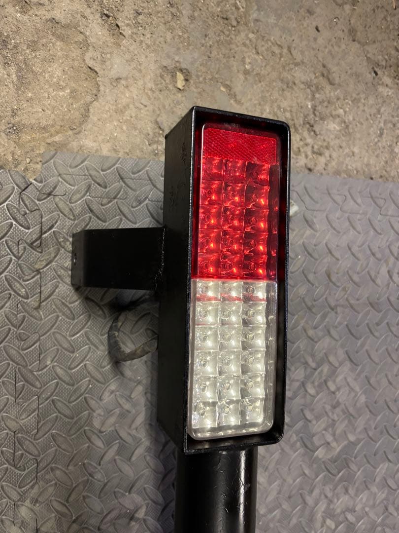 ジムニー　社外スチールリアバンパー　LEDテール付き