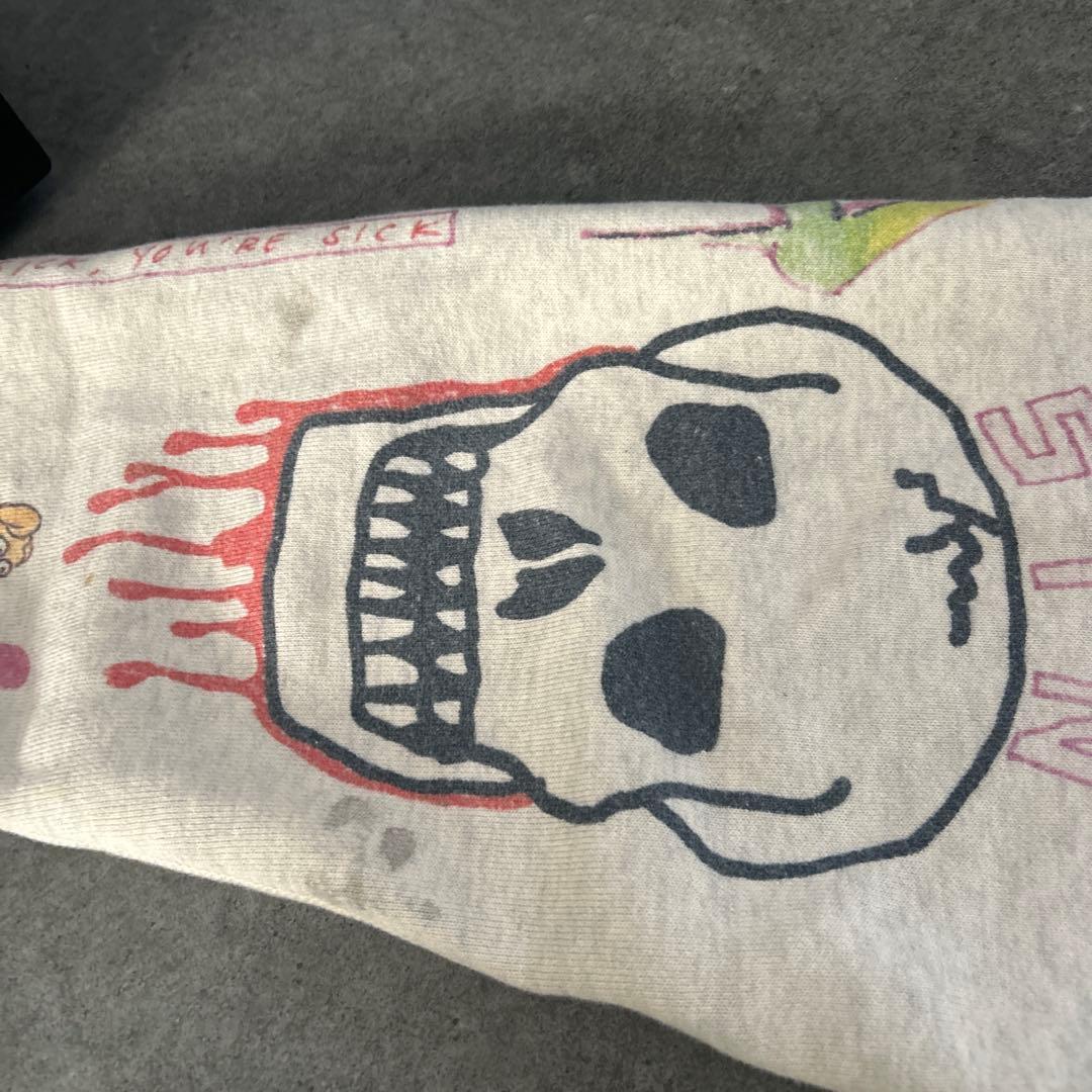 saint michael パーカー21SS Hoodie Graffiti