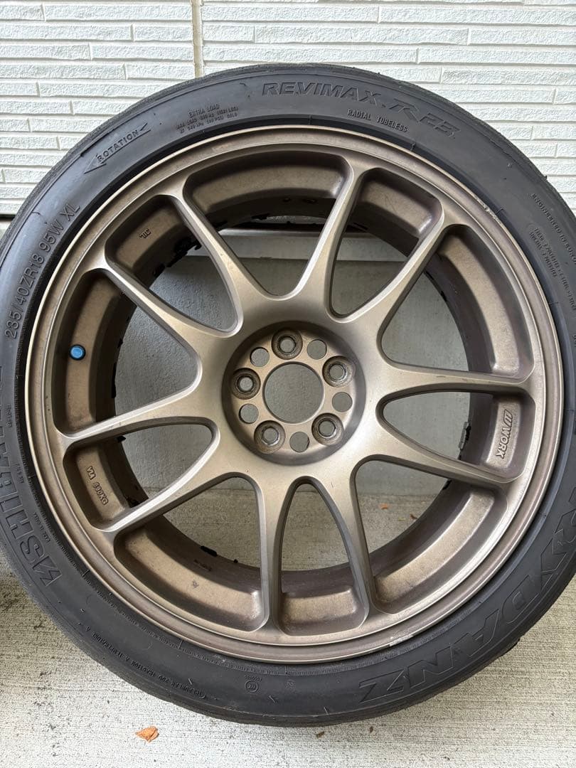 ワーク エモーション CR Kai シバタイヤ200R 235/40 R18