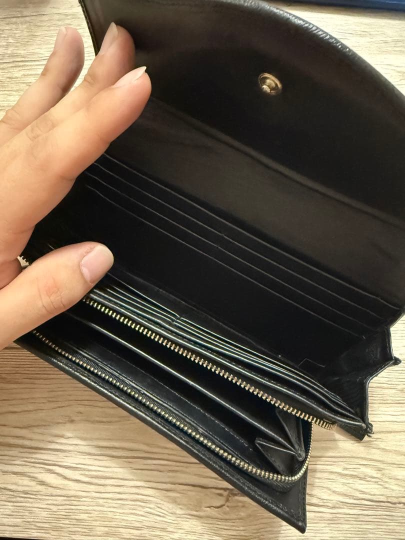 グッチ 長財布 シマ インターロッキング ゴールド金具