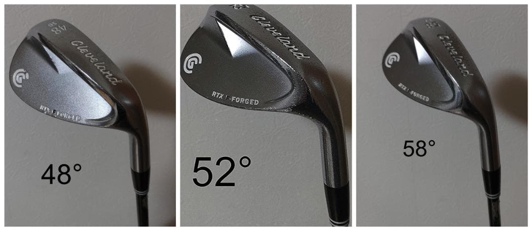 クリーブランド　RTX-FORGEDフォージド ウエッジ　３本組