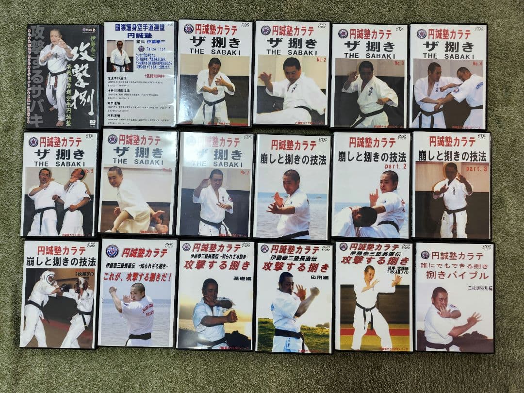 円誠塾 サバキDVDセット　芦原空手