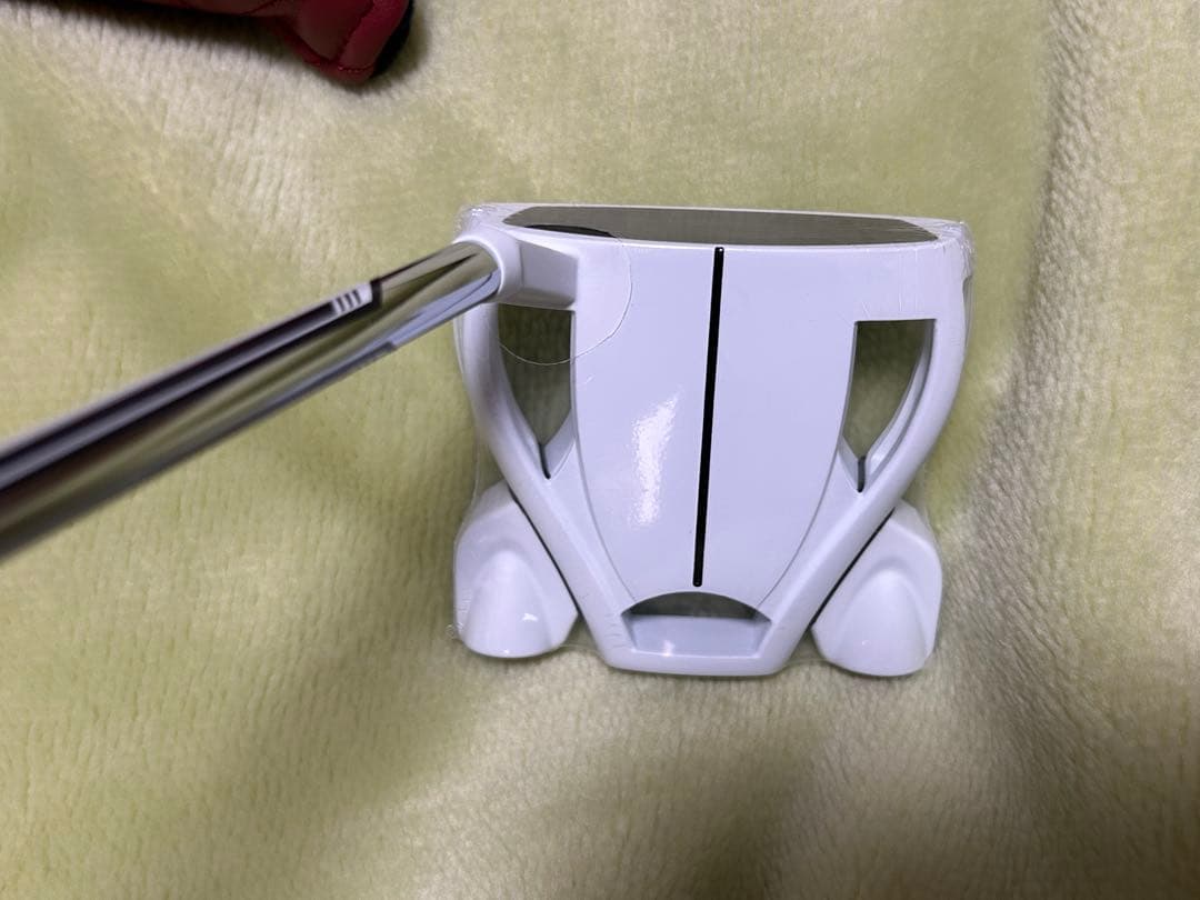 新品 スパイダーGhost Whiteパター スモールスラント 34インチ