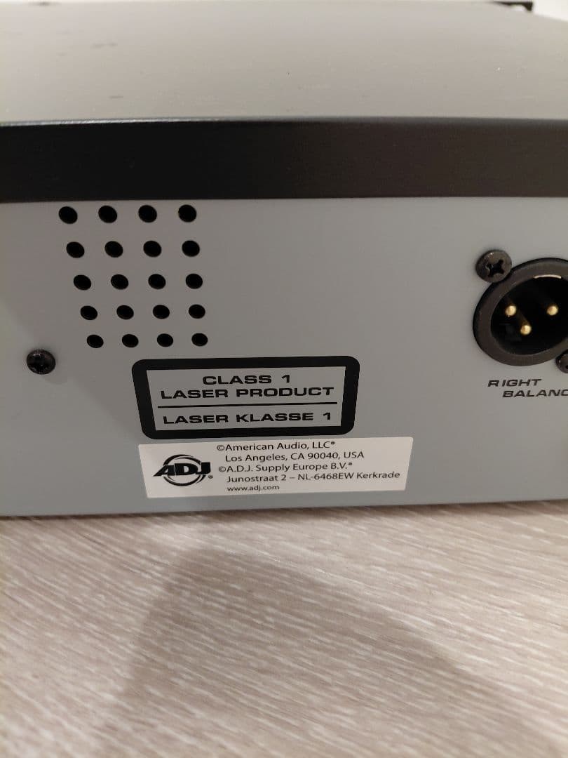 AMERICAN AUDIO UCD-100MKIII　業務用CDプレーヤー