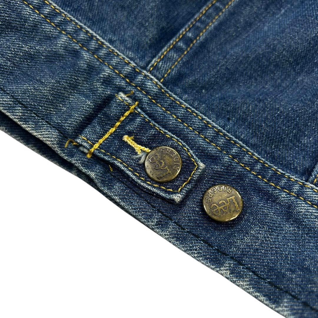 70〜80's Lee デニム トラッカージャケット メンズ40 ブルーデニム