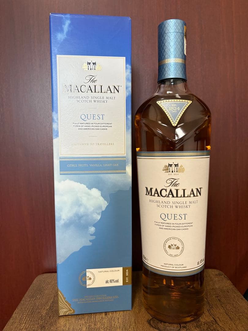【Wavyyy】ザ　マッカラン　クエスト Quest 箱付 40度 700