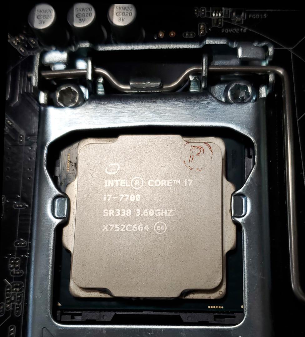 マザーボード ASRock H170 Pro4+CPU i7-7700 +メモリ